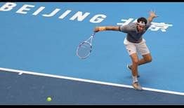 Dominic Thiem superó en una intensa batalla a Andy Murray en cuartos de final del China Open de Pekín por 6-2, 7-6(3).