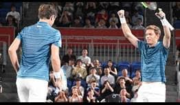Edouard Roger-Vasselin and Nicolas Mahut are yet to drop a set at the Rakuten Japan Open Tennis Championships this week.