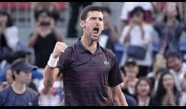 Novak Djokovic is aiming to lift his fourth trophy of the season at the Rakuten Japan Open Tennis Championships.