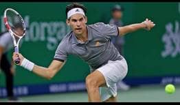 Dominic Thiem is going for his second ATP Masters 1000 title of the season this week in Shanghai.