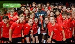 Mikael Ymer is the champion in Mouilleron-le-Captif, claiming his fourth ATP Challenger Tour title of the year.
