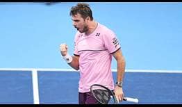 Wawrinka Antwerp 2019 Sunday Fist Pump