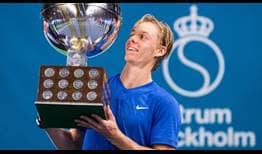 Denis Shapovalov is the 15th first-time winner on the ATP Tour this season.