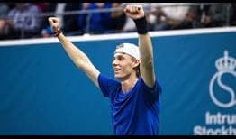 Denis Shapovalov is the first Canadian champion at the Intrum Stockholm Open.