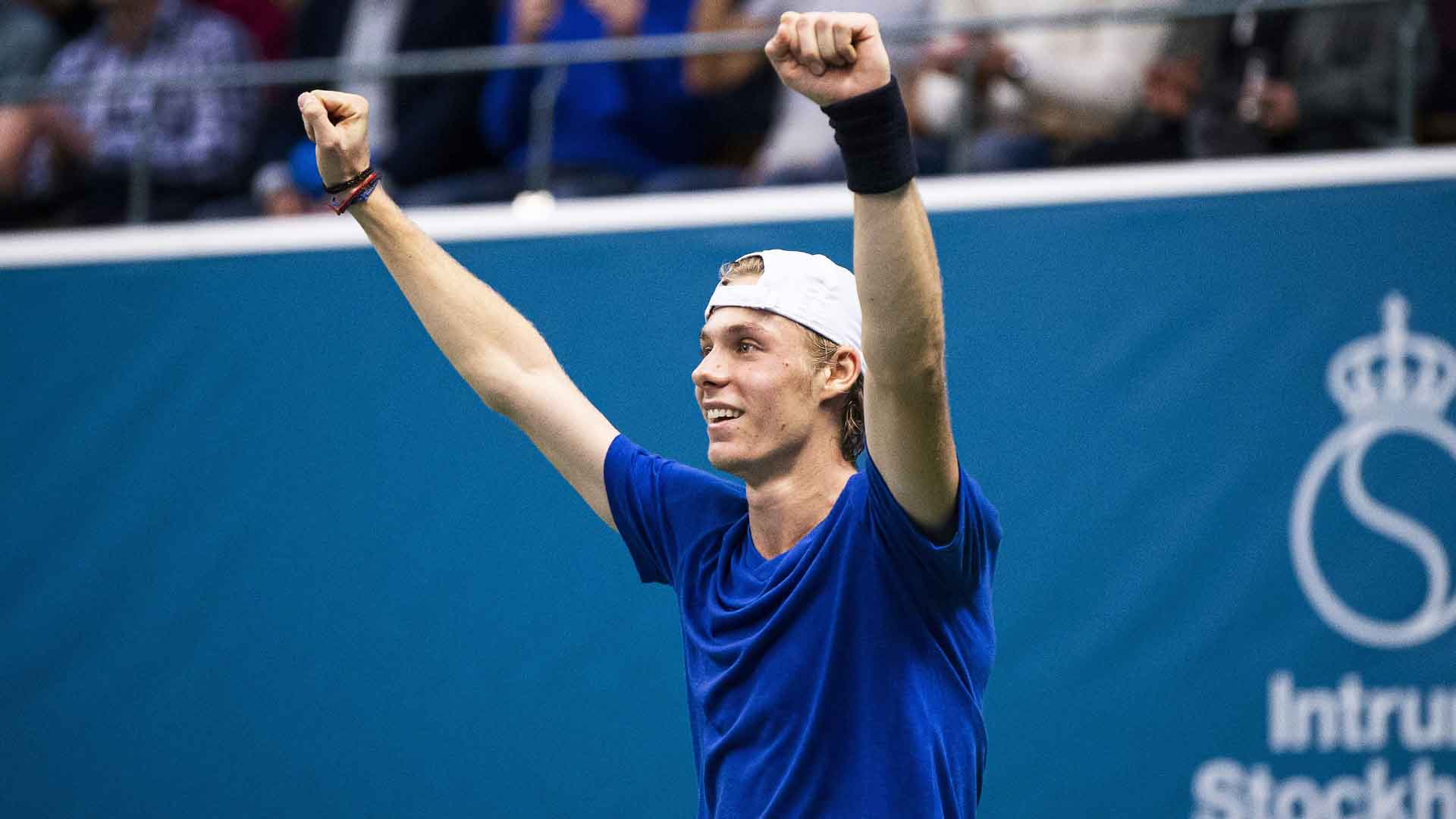 <a href='https://www.atptour.com/en/players/denis-shapovalov/su55/overview'>Denis Shapovalov</a> wins 93 per cent of first-serve points (28/30) to beat <a href='https://www.atptour.com/en/players/filip-krajinovic/kb05/overview'>Filip Krajinovic</a> in the Intrum <a href='https://www.atptour.com/en/tournaments/stockholm/429/overview'>Stockholm Open</a> final on Sunday.