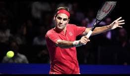 Roger Federer improves to 73-9 in Basel with his second-round win over Radu Albot on Wednesday.