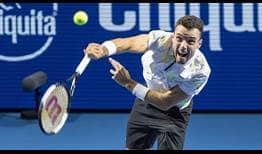 Roberto Bautista Agut keeps pressure on Matteo Berrettini in the ATP Race To London with victory on Thursday in Basel.