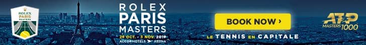 2019 <a href='https://www.atptour.com/en/tournaments/paris/352/overview'>Rolex Paris Masters</a> | Get Tickets Now