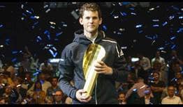 Dominic Thiem improves to 12-2 in deciding sets this year.