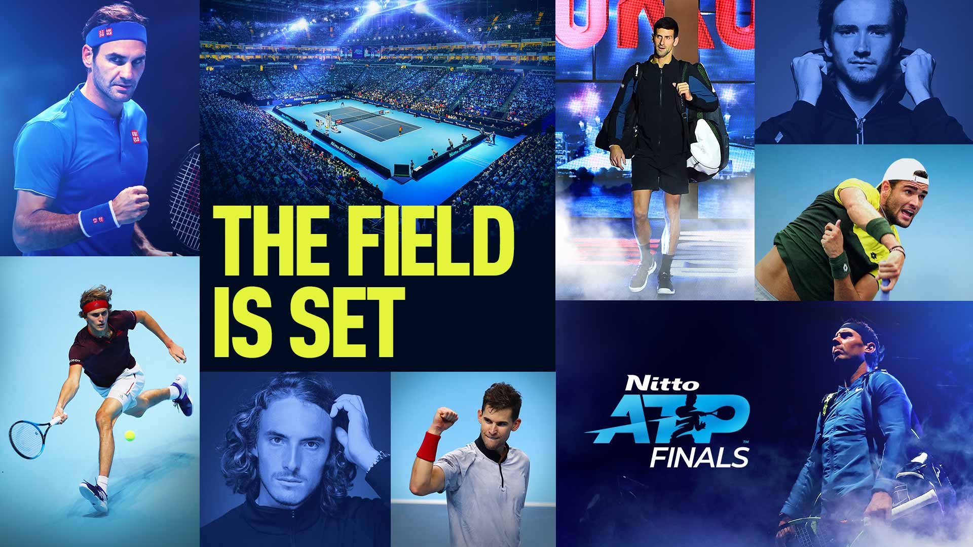 The Field Is Set | <a href='https://www.atptour.com/en/tournaments/nitto-atp-finals/605/overview'>Nitto ATP Finals</a>