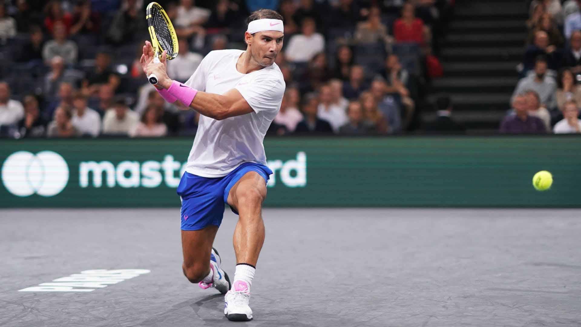 Rafael Nadal has withdrawn from the Rolex Paris Masters due to injury.