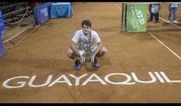 Thiago Seyboth Wild is the champion in Guayaquil, claiming his maiden ATP Challenger Tour title.