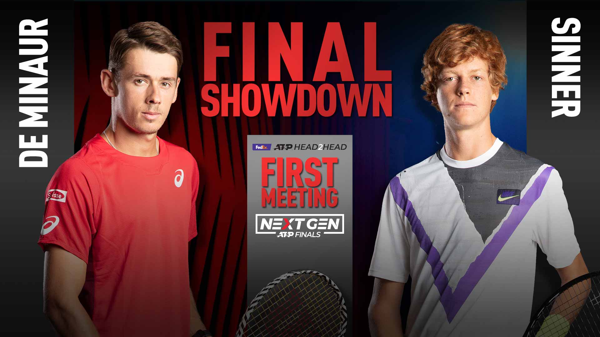 Next Gen ATP Finals. Синнер и де Минор поспорят за титул чемпиона