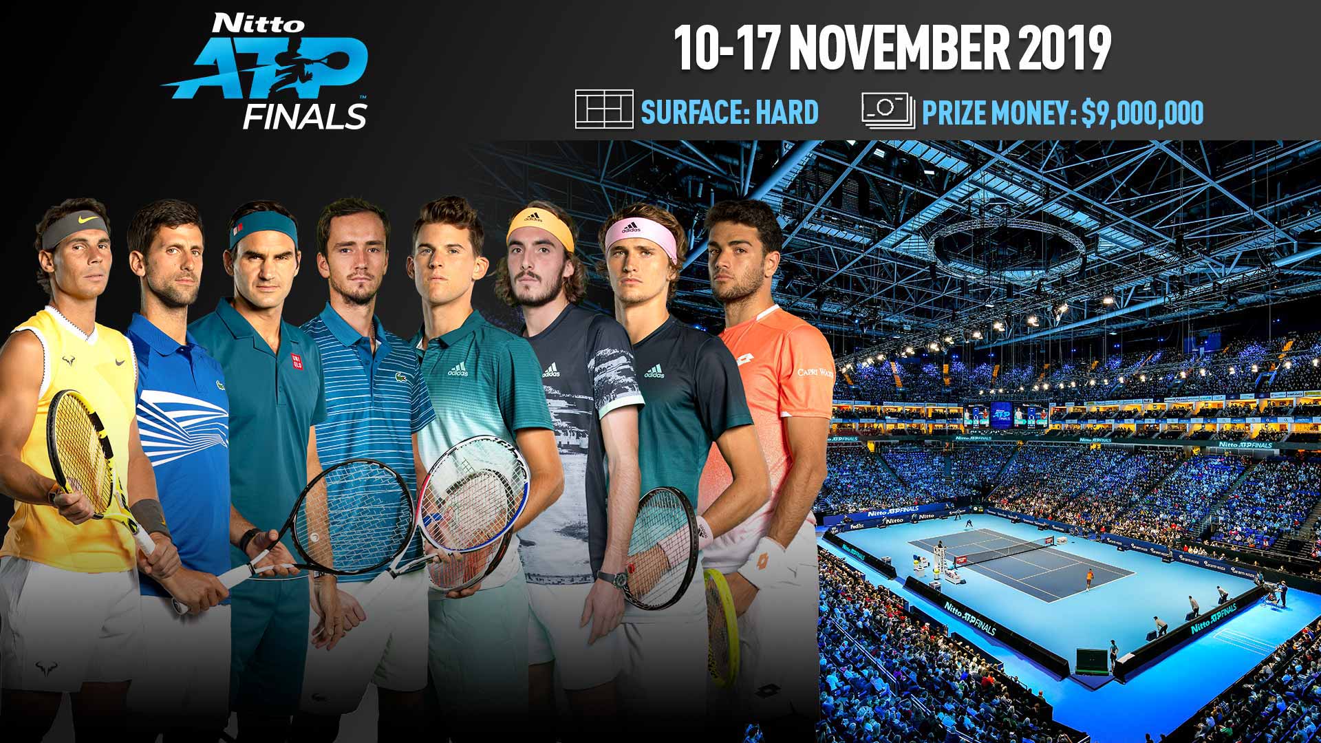 Onde assistir o ATP Finals?