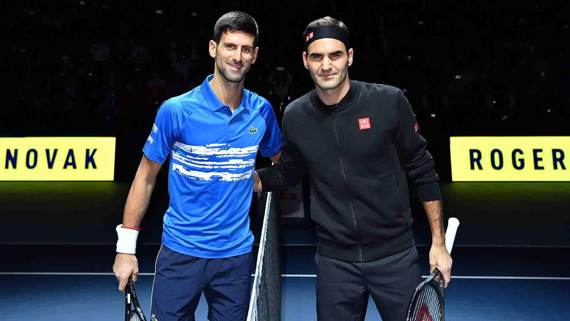 <a href='https://www.atptour.com/en/players/novak-djokovic/d643/overview'>Novak Djokovic</a> leads <a href='https://www.atptour.com/en/players/roger-federer/f324/overview'>Roger Federer</a> 19-18 in hard-court encounters.