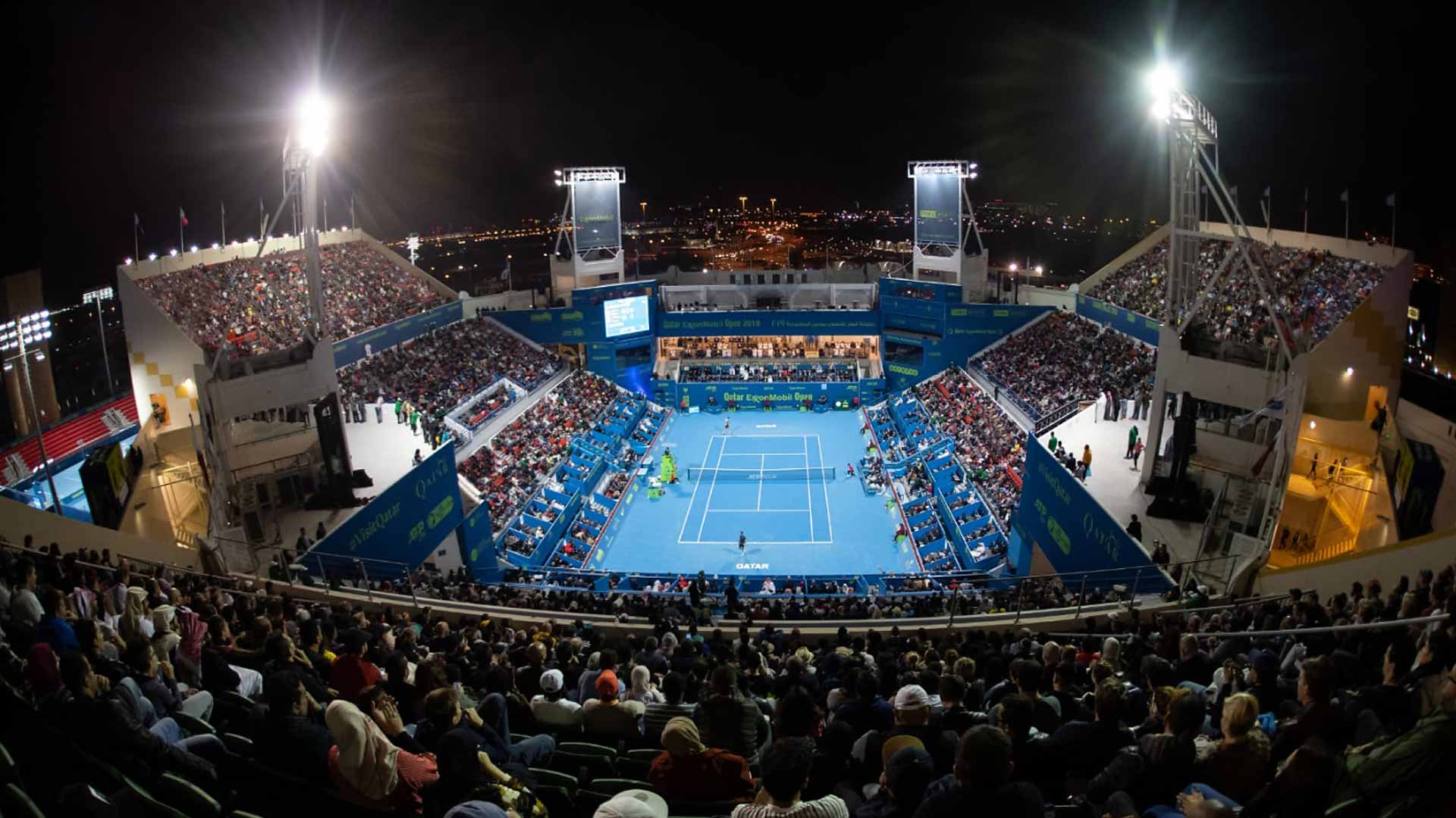The <a href='https://www.atptour.com/en/tournaments/doha/451/overview'>Qatar ExxonMobil Open</a> in Doha claims the Tournament of the Year award in the 250 category in the 2019 ATP Awards.