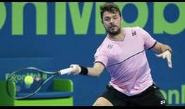 In his first singles match of the 2020 ATP Tour season, Stan Wawrinka defeats Jeremy Chardy in Doha.