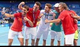 Spain Selfie ATP Cup 2020 Day 6
