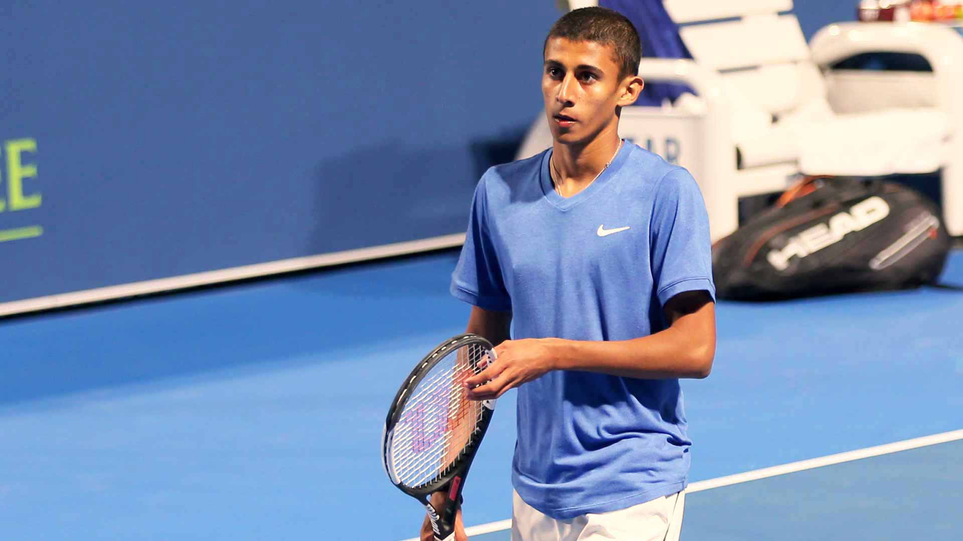 Rashed Nawaf, 14, Relishes ATP Tour Debut In Doha | ATP ...