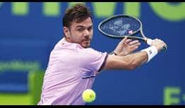 Stan Wawrinka owns an 8-5 record at the Qatar ExxonMobil Open.
