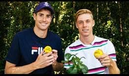John Isner and Denis Shapovalov are among the top four seeds at the ASB Classic.