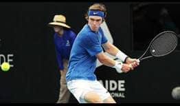 Rublev Adelaide 2020 Saturday Holder