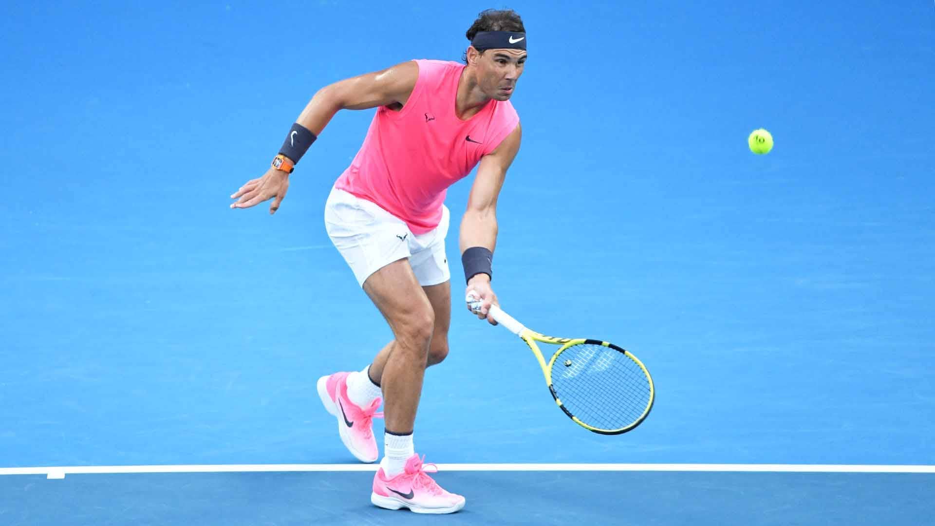 <a href='https://www.atptour.com/en/players/rafael-nadal/n409/overview'>Rafael Nadal</a> owns 19 Grand Slam titles.