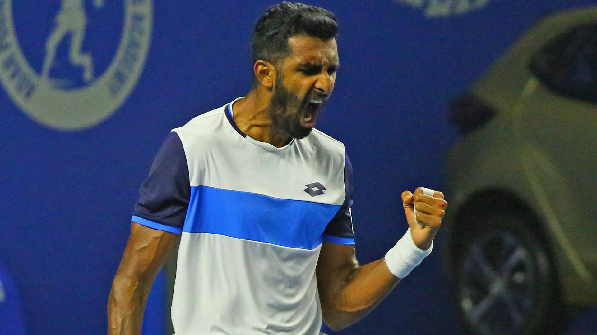 Prajnesh Gunneswaran is going for his first ATP Tour quarter-final this week in Pune.