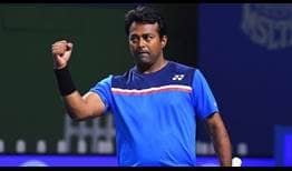 Leander Paes is competing in his fourth decade on the ATP Tour.