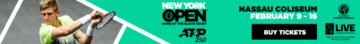 Buy tickets for 2020 <a href='https://www.atptour.com/en/tournaments/new-york/424/overview'>New York Open</a>, an ATP 250 tennis tournament