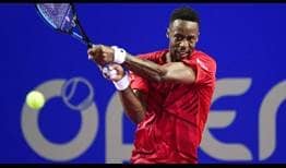 Gael Monfils is bidding to lift his third Open Sud de France title.
