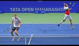 Andrei Vasilevski and Jonathan Erlich advance to their first ATP Tour final as a team in Pune.