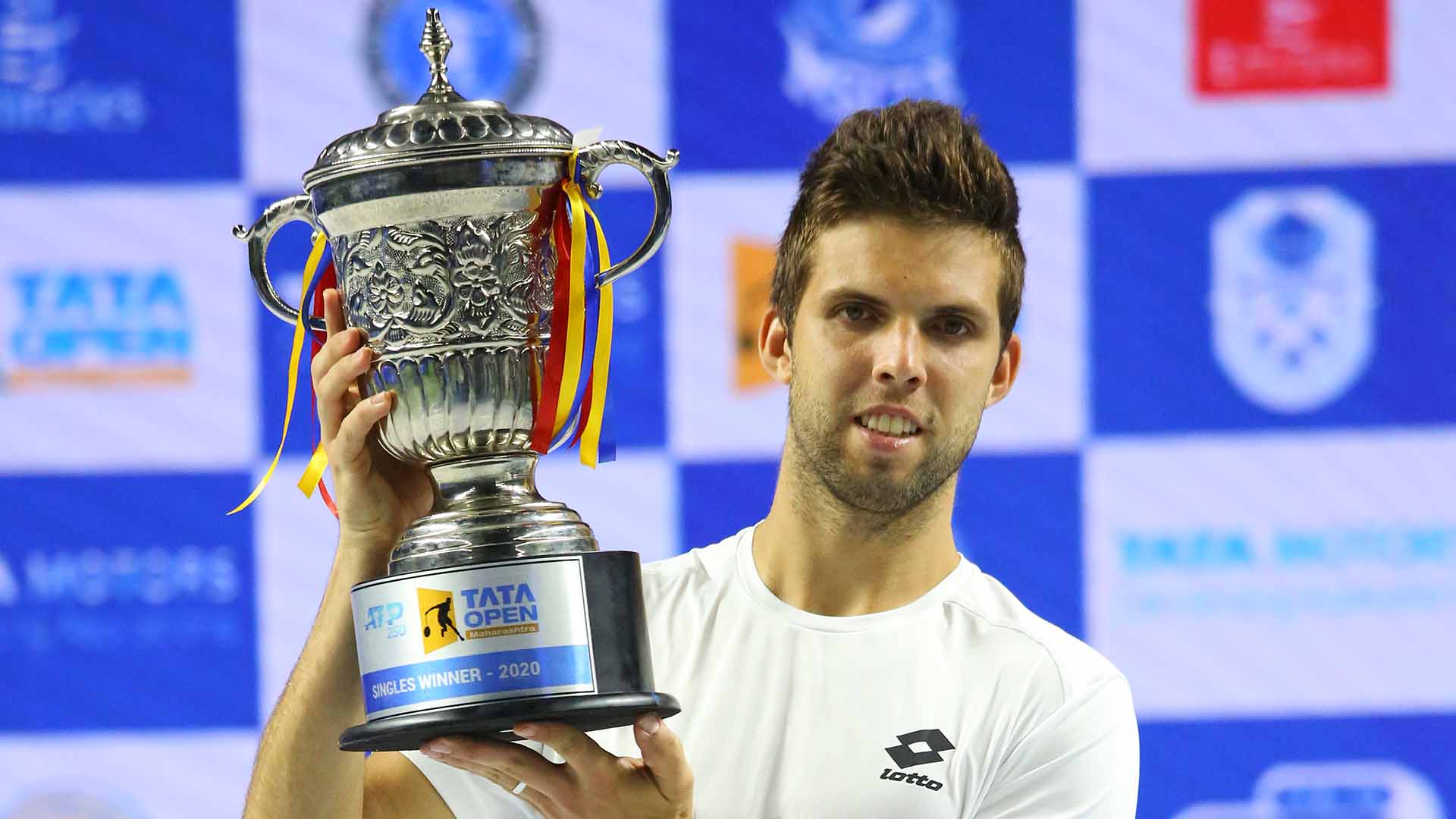 Jiri Vesely owns a 2-1 record in ATP Tour finals.