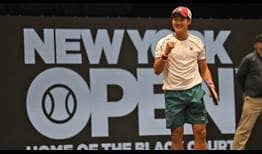 Soonwoo Kwon defeats Milos Raonic for his second ATP Tour quarter-final of the year at the New York Open.