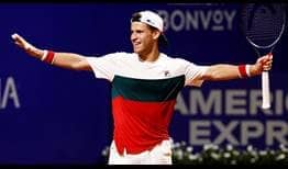Diego Schwartzman defeats Pablo Cuevas and moves closer to a title on home soil at the Argentina Open.