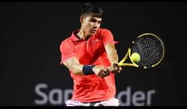 Carlos Alcaraz is the youngest player inside the Top 500 of the FedEx ATP Rankings.