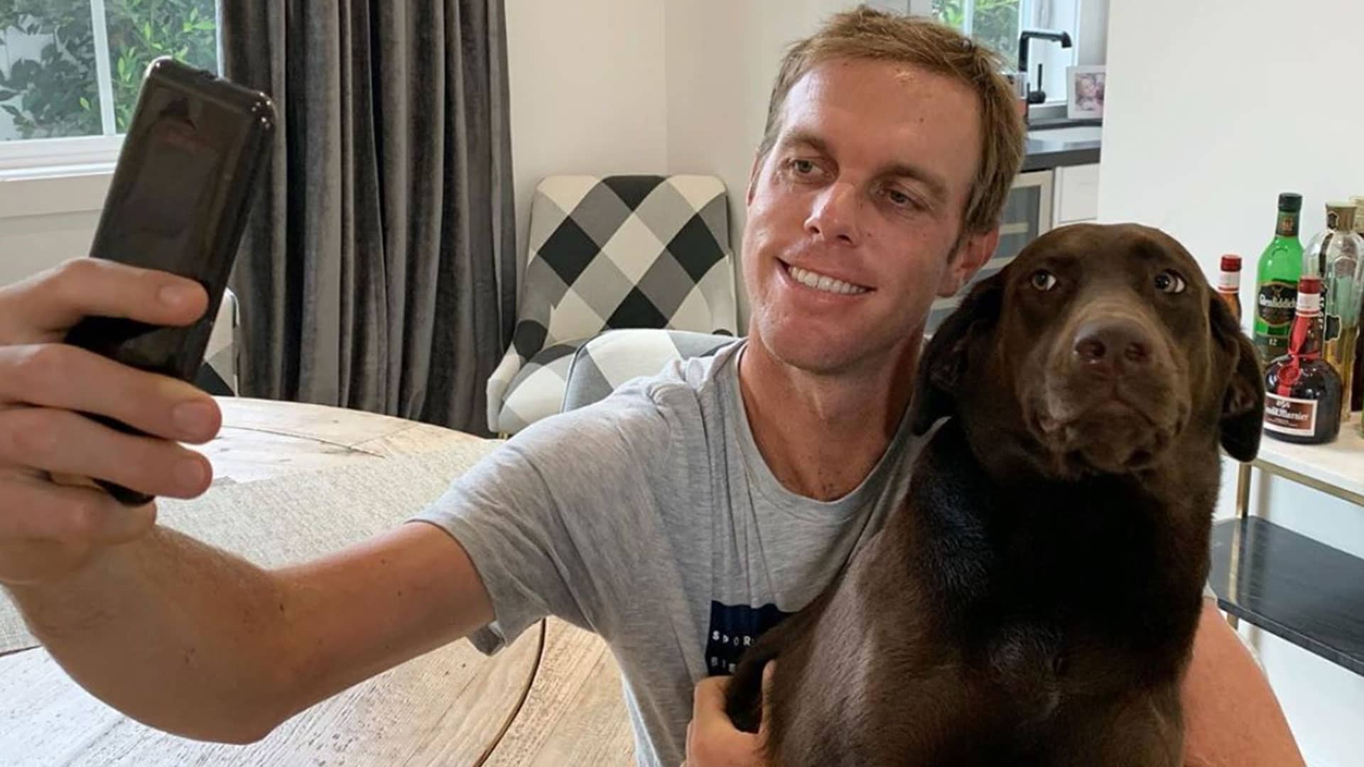 Querrey & Dog