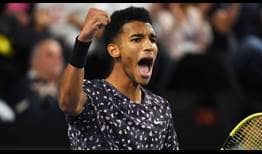 Felix Auger-Aliassime owns a 2-1 ATP Head2Head record against Open 13 Provence final opponent Stefanos Tsitsipas.