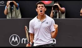 Cristian Garin beats Borna Coric to reach his fifth ATP Tour final.