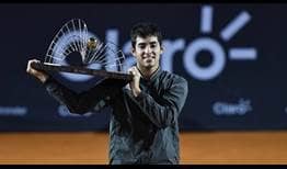 Cristian Garín conquista en Río de Janeiro el cuarto título ATP Tour de su carrera.
