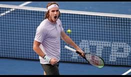 Stefanos Tsitsipas bate a Jan-Lennard Struff para avanzar a cuartos de final del Dubai Duty Free Tennis Championships 2020.