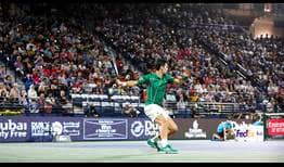 Novak Djokovic se garantizó mantener el No. 1 al llegar a las semifinales del Dubai Duty Free Tennis Championships.