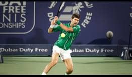 Novak Djokovic amplía al 16-0 su espléndido inicio de temporada 2020 en Dubái.