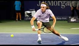 Stefanos Tsitsipas firma un balance de 10-2 en el Dubai Duty Free Tennis Championships.