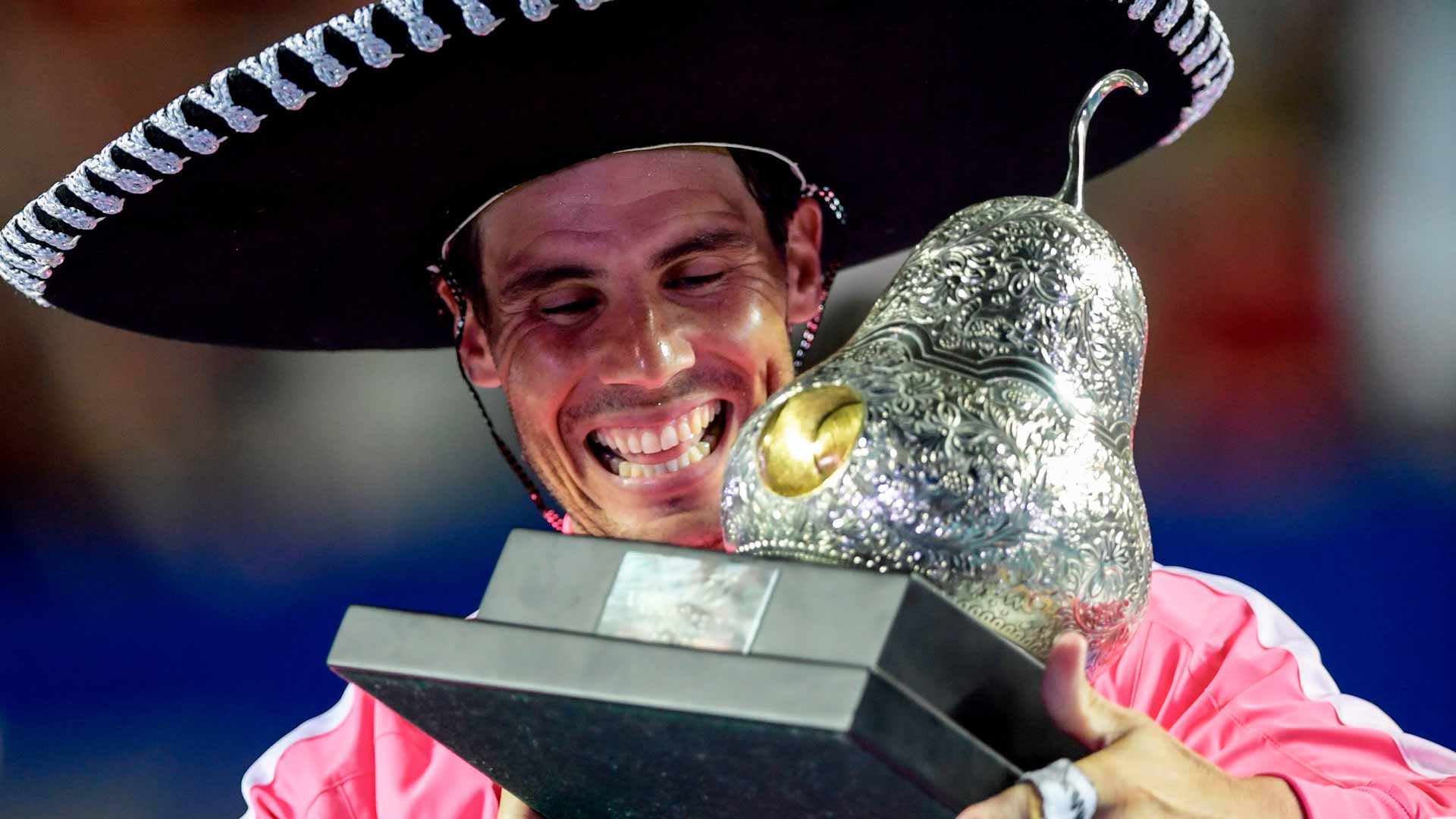 Nadal Acapulco 2020 Saturday sombrero