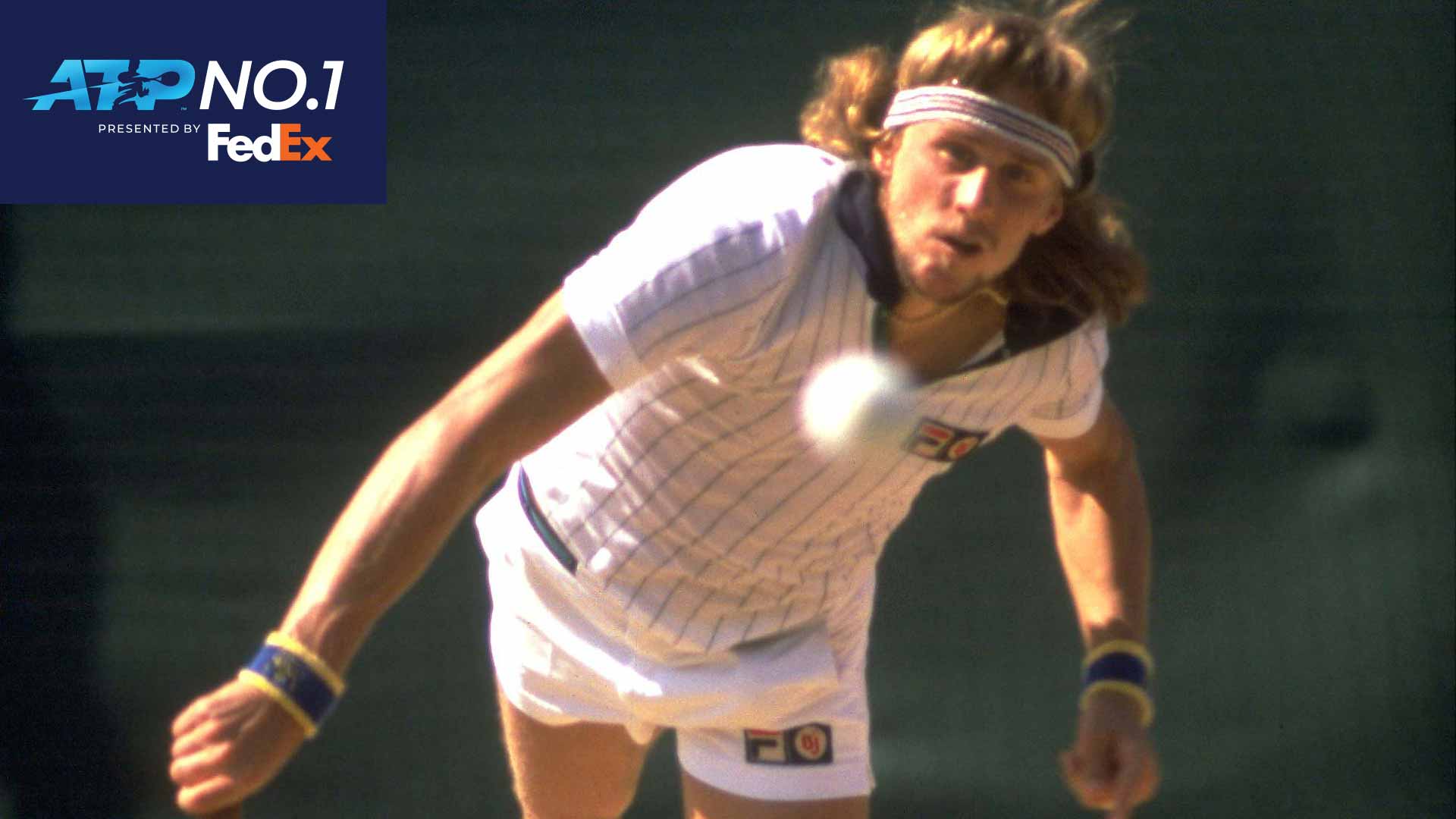Sweden's Bjorn Borg was the fourth player in the history of the FedEx ATP Rankings to rise to No. 1 on 23 August 1977.