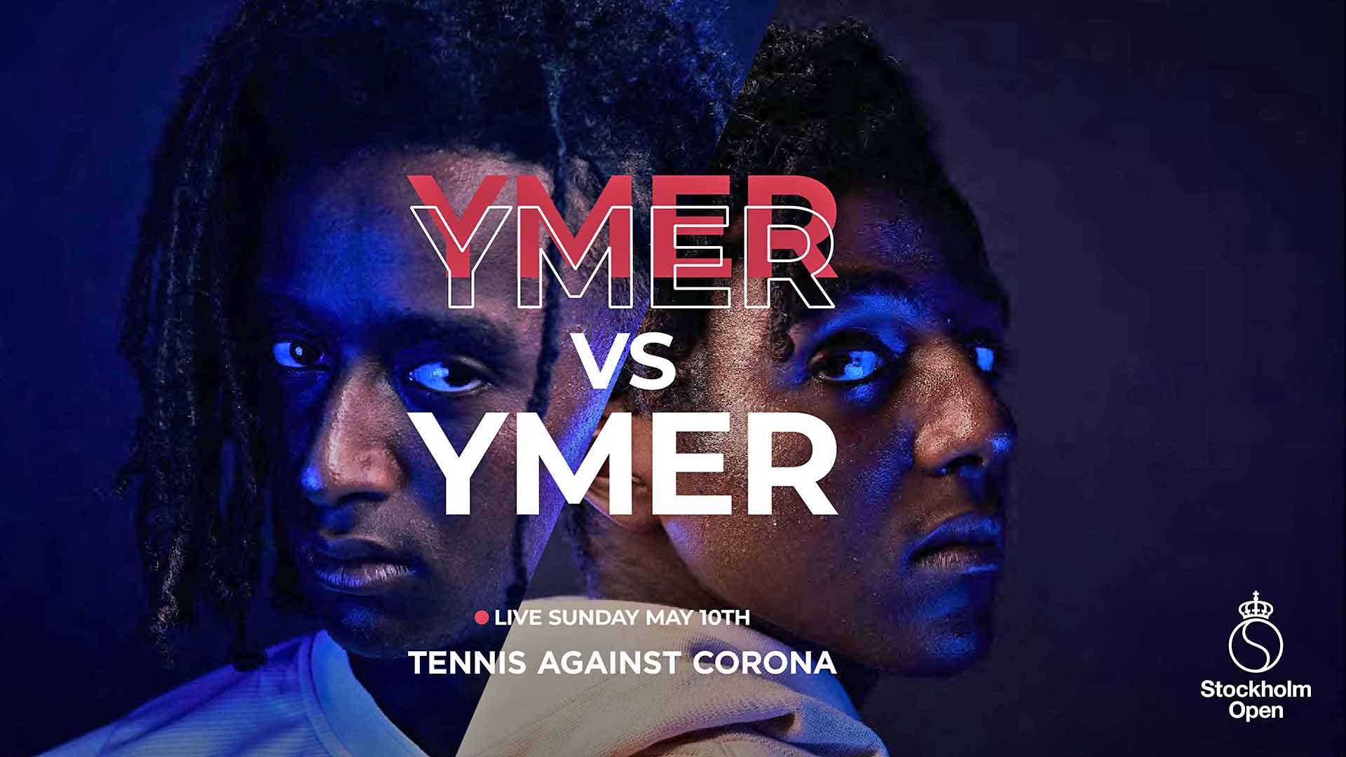 Mikael Ymer and Elias Ymer will contest a best-of-three set match at Tennis Against Corona in Stockholm.