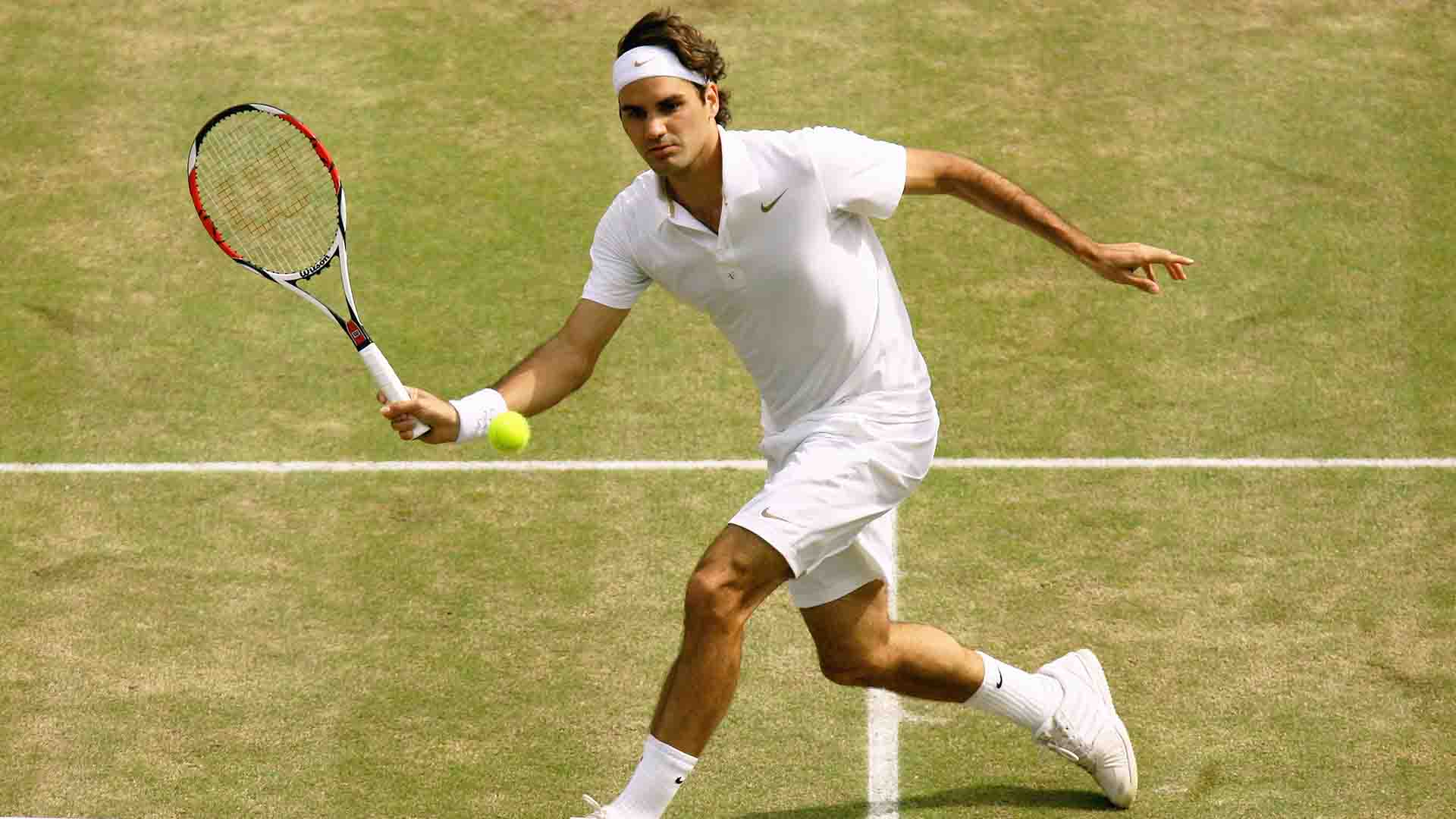 Serving 2008 Wimbledon Versus Federer Tribute Tennis Card Rare! Net Pro Rafael Nadal 