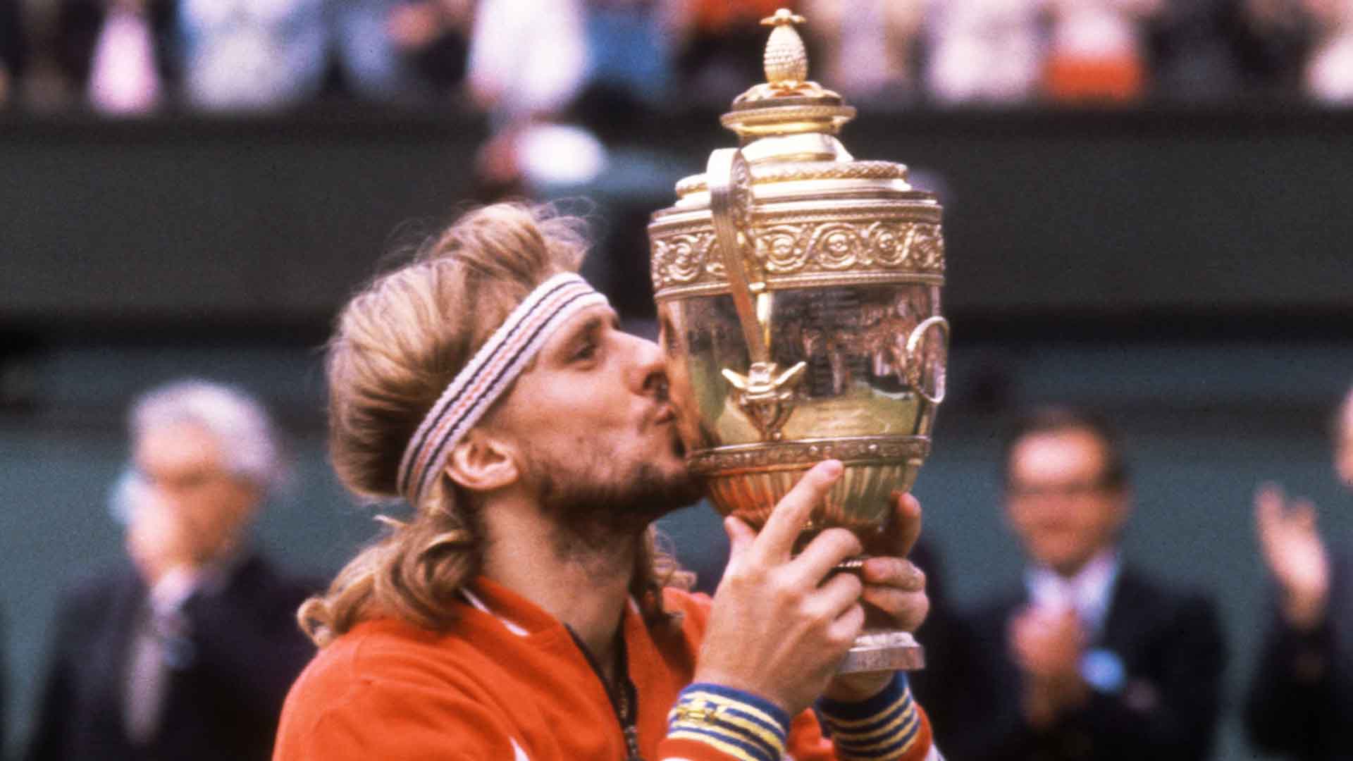 Borg has 5 Wimbledon titles in the open era - SportzPoint
