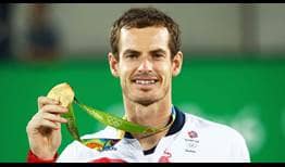 Murray Rio Olympics 2016 Gold Medal